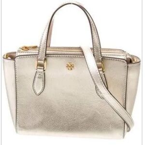 Tory Burch Metallic Gold Emerson crossbody